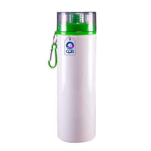 Botella deportiva de 750ML. con tapa removible para sublimar..