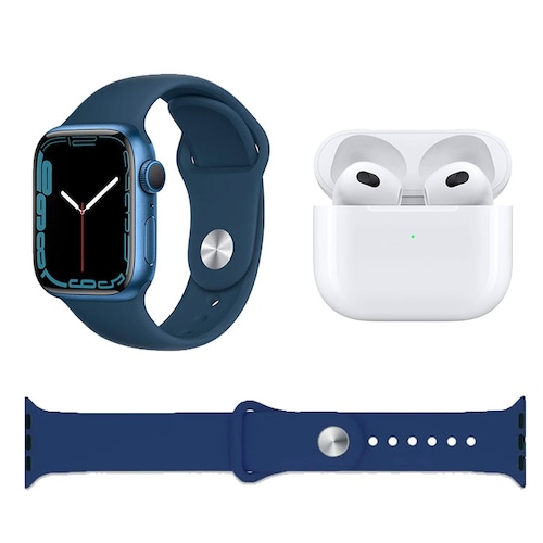 Combo smartwatch T55 Pro Max más Audífonos inalámbricos y Correa Extra