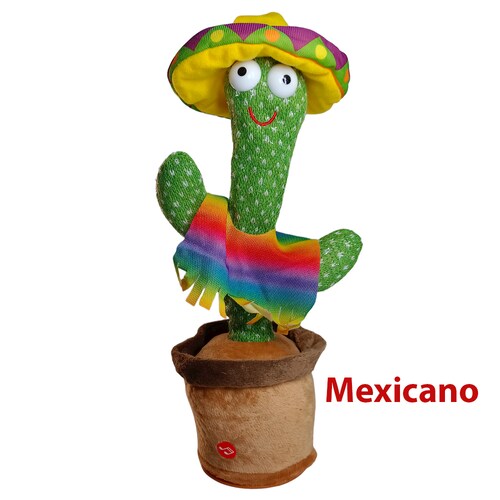 Juguete De Peluches De Cactus Bailando Cantando Bailador VARIOS MODELOS