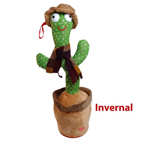 Juguete De Peluches De Cactus Bailando Cantando Bailador VARIOS MODELOS