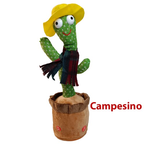 Juguete De Peluches De Cactus Bailando Cantando Bailador VARIOS MODELOS