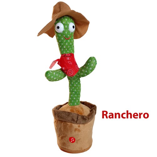Juguete De Peluches De Cactus Bailando Cantando Bailador VARIOS MODELOS