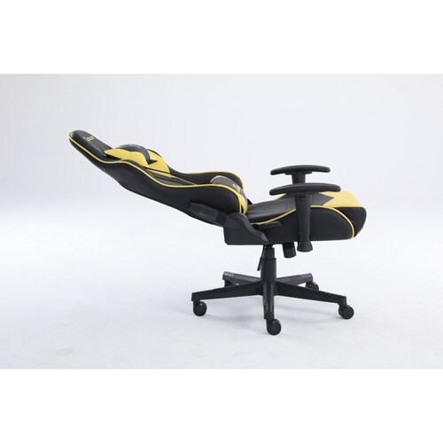 SILLA GAMER OCELOT/COLOR AMARILLA CON NEGRO