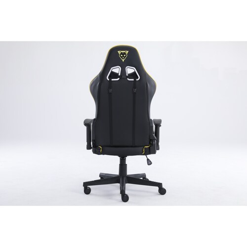 SILLA GAMER OCELOT/COLOR AMARILLA CON NEGRO