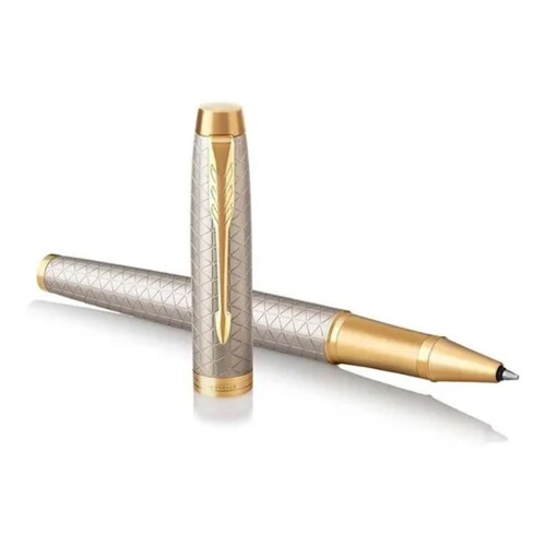 Parker Im Roller, Punto Fino, Plata/premium Silver Golden