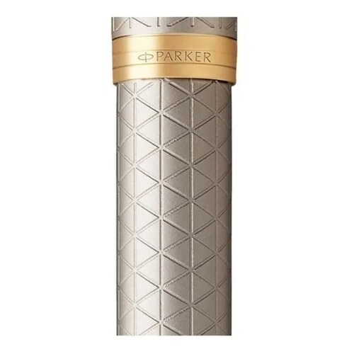 Parker Im Roller, Punto Fino, Plata/premium Silver Golden
