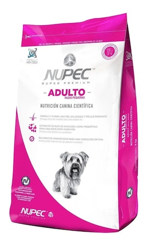 8kg Alimento Perro Croqueta Adultos Razas Pequeñas Nupec