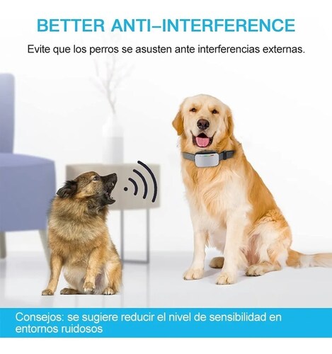 Anti ladrido Perro Entrenamiento Collar Eléctrico Automático