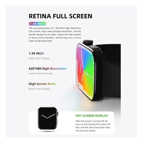 Smartwatch Reloj Inteligente Hw8 Max NFC Serie 8 Fralugio