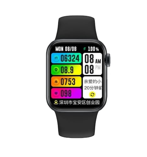Reloj Inteligente Smartwatch Fralugio Gs8 Max Full Touch Nfc