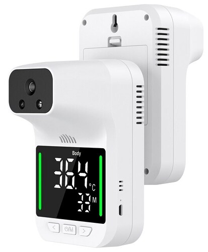 Sensor 3 en 1 con Medidor de Temperatura Ambiental Calidad del Aire CO2  y Humedad Voz en Espanol Memoria para 100 Registros / Master / MP-CO2METERPRO