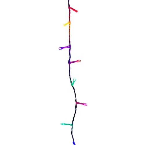 Serie Decorativa Paquete 6 Pz Luz Led Multicolor 60 Focos 8 Funciones Cable Transparente 3 m