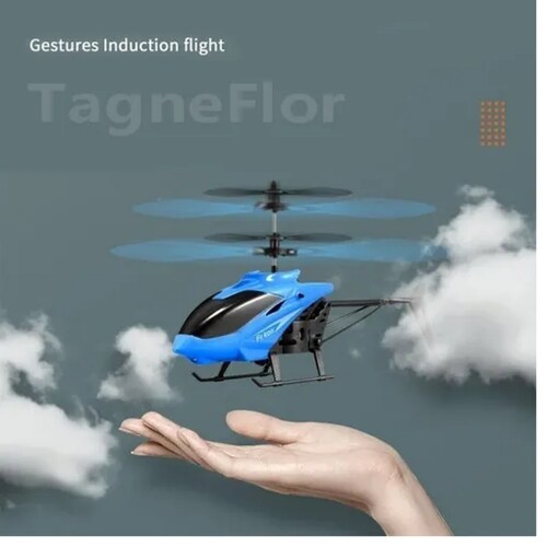 Con Led De Vanquish Control Remoto Recargables Helicóptero