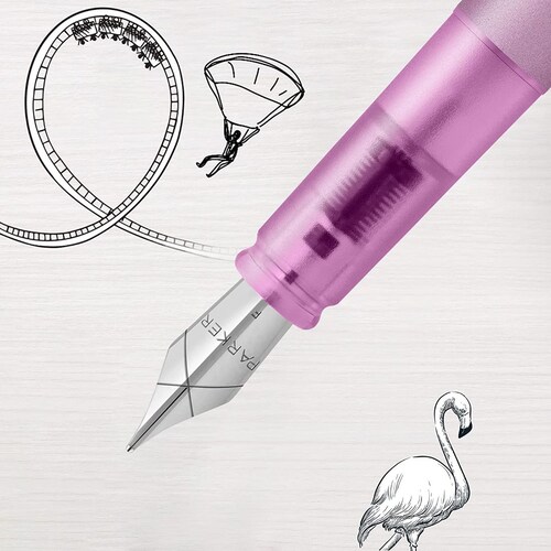 Pluma Fuente Parker Vector Xl Lila