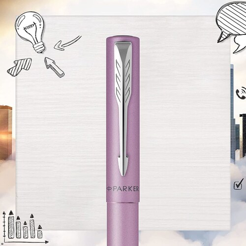 Pluma Fuente Parker Vector Xl Lila