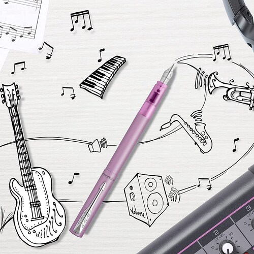 Pluma Fuente Parker Vector Xl Lila