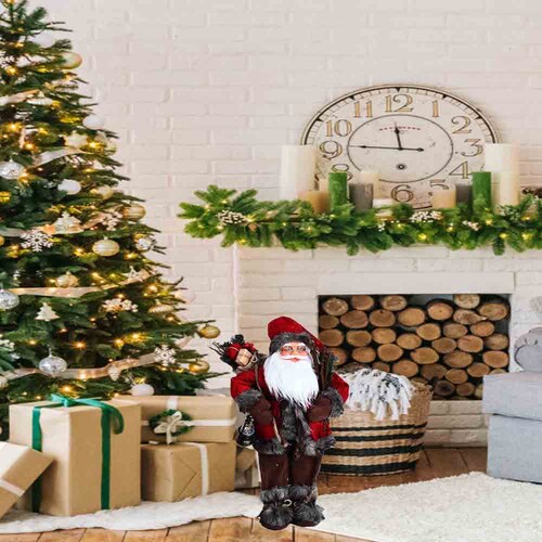 Figura decoración navideña Santa Claus rojo mediano 45 cm Belly Kyuden Home