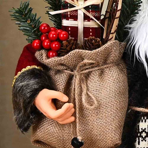 Figura decoración navideña Santa Claus rojo grande 60 cm Belly Kyuden Home