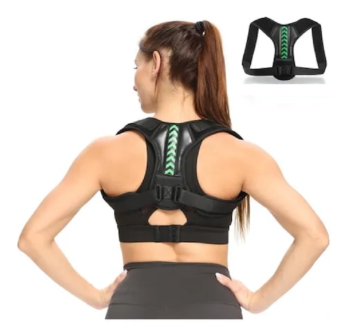 Corrector Postura Espalda Para Hombre Y Mujer Ajustable Faja S