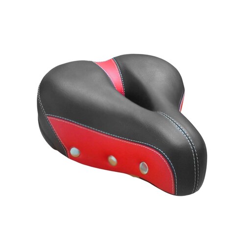 Asiento Bicicleta Prostático Ultra Confortable Rojo