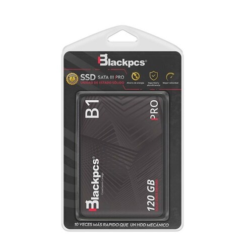 Unidad SSD Blackpcs B1 120GB