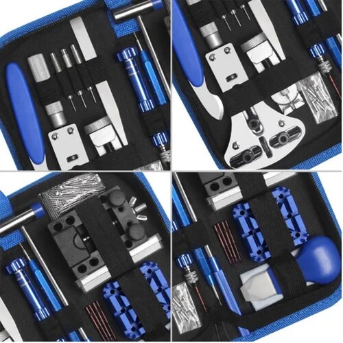 Kit De Herramientas Reparación De Joyero/relojero 185 Piezas
