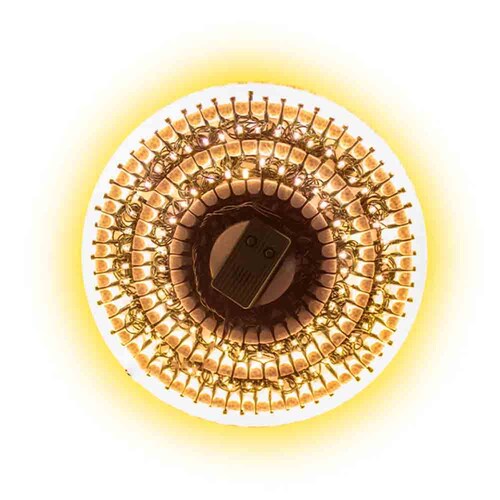 Luces Led serie 300 Focos Calida con flash
