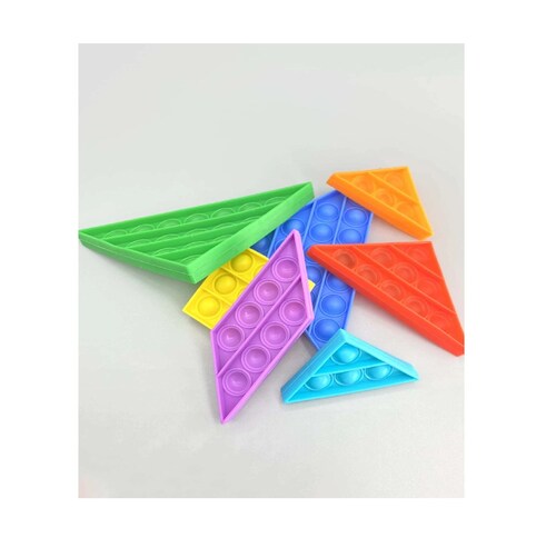 Pop It Antiestrés en Forma de Tangram DM