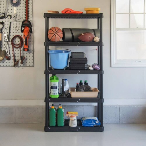 Estante de Plástico Tough Box Shelving 5 Niveles