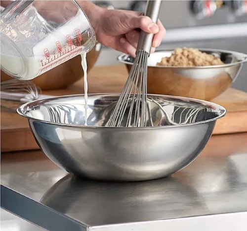 Bowl de Acero Inoxidable 34cm DM. 