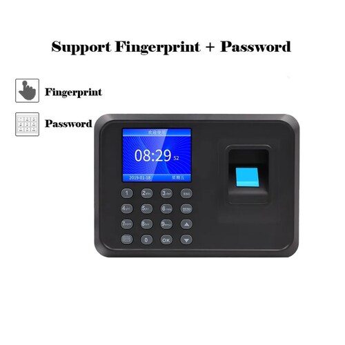 Reloj Checador Huella Digital Memoria Usb Biometrico