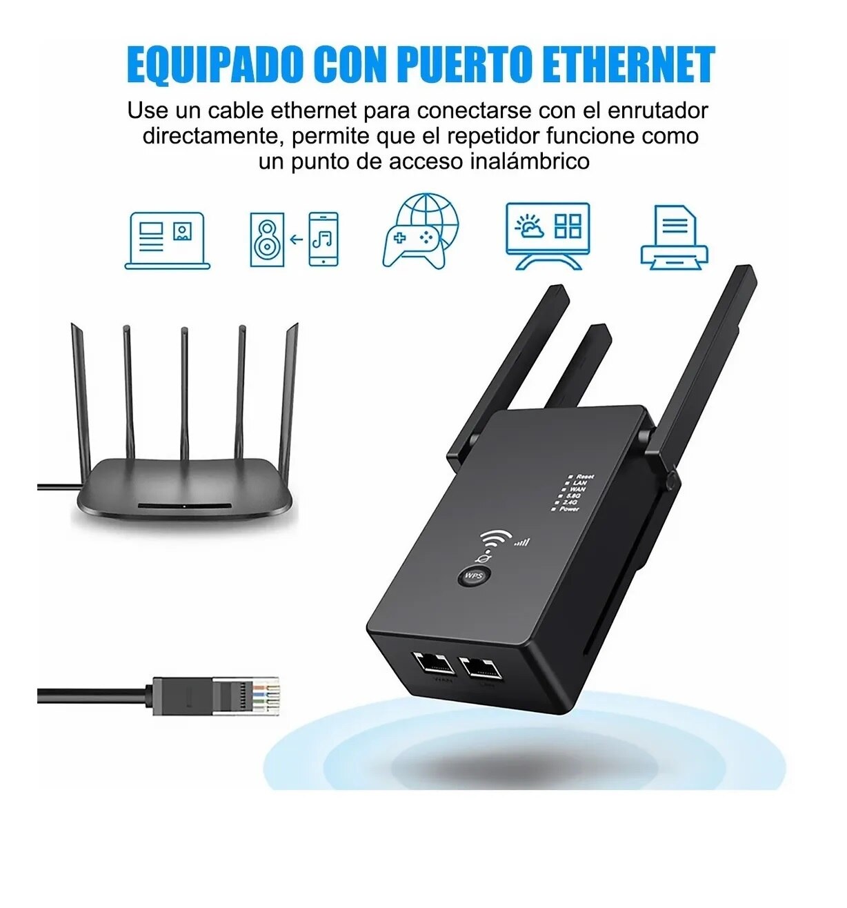 Wps discount amplificador wifi