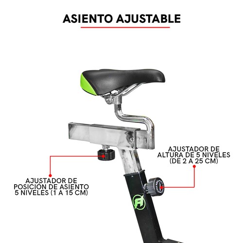 Bicicleta Spinning Fija Lg2-p13 con Computadora Cuenta KM