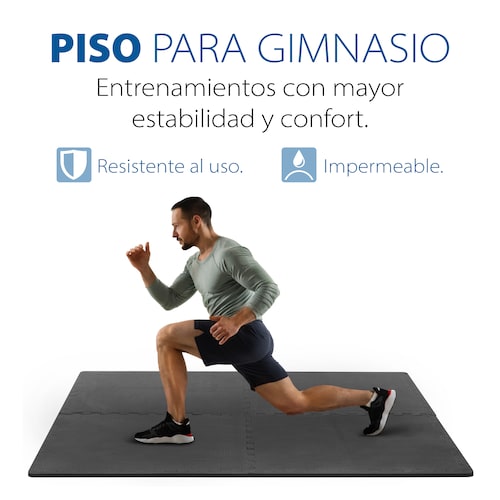Tapete Para Yoga Y Ejercicio C/ 4 Piezas Antiderrapante De 1.2 Metros Eleva