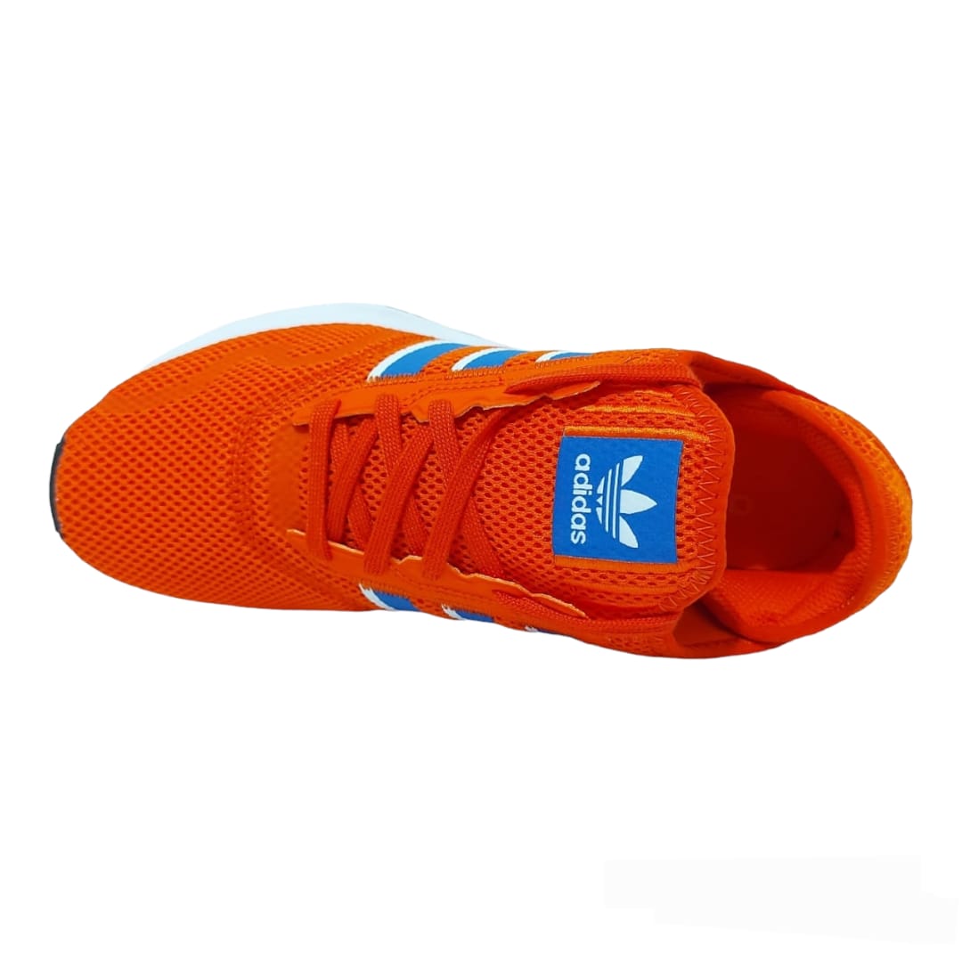 Tenis adidas store niño naranja