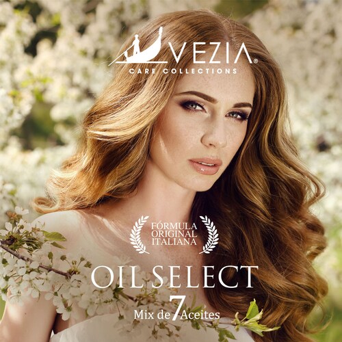 Mascarilla Para Cabello 7 Aceites Oil Select Vezia 20ml