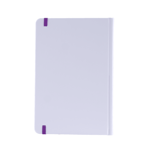 LuckyLy Libreta de Notas Iniciales con Pasta Dura de Piel Vegana , Separador y Elástico, Cuaderno de Notas Profesional ideal como Agenda Mujer y Diario - Notebook Letra M