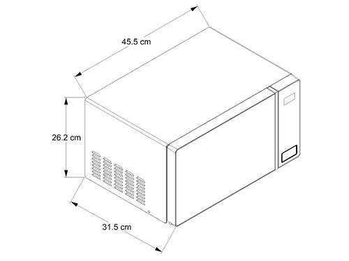 Microondas Whirlpool 0.7 p³ WM1807W