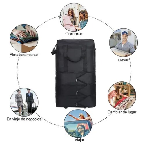 Maleta Deportiva Con Ruedas Para Equipaje De Mano