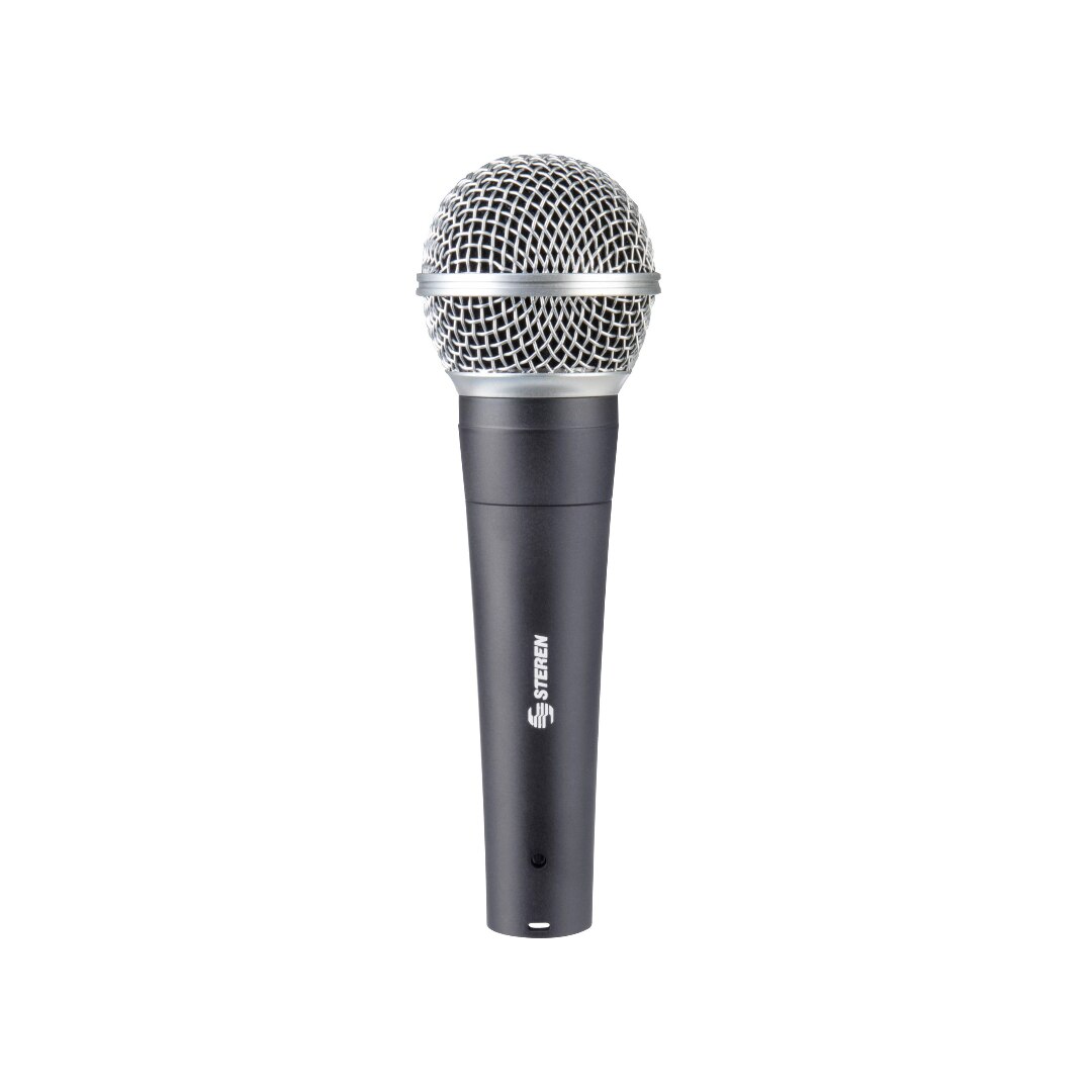 Micrófono Profesional Para Voz Incluye Base, Cable y Funda