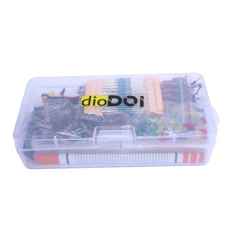 Kit Electrónica Protoboard 830pts Resistor Capacitor