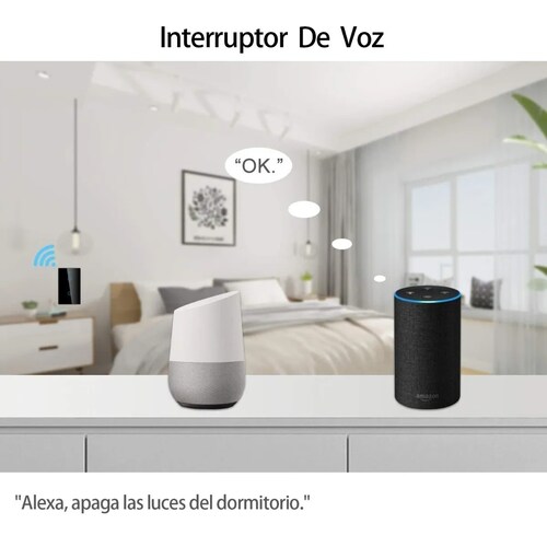 Interruptor Inteligente Wifi Smart Pared Alexa Google Home BUYPAL