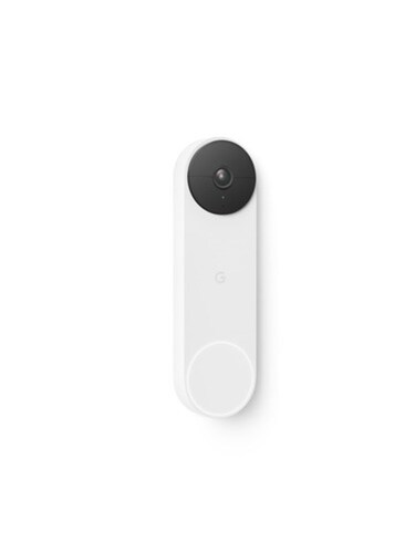 Timbre Google Nest Doorbell Inteligente Con Cámara Y Batería 