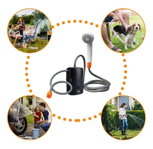 Regadera Portátil Para Camping Recargable