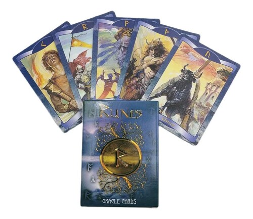 Runas Vikingas Cartas de Oráculo 24 cartas + manual PDF