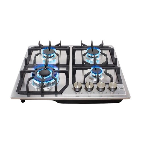 Combo Parrilla A Gas 4 Quemadores Y Freidora De Aire 2.5 Litros  Avera AI4BFE02