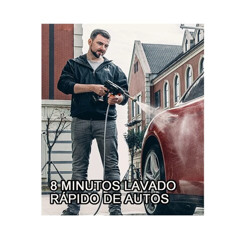 Pistola Lavado Coche Hidrolavadora Inalámbrico Alta Presión