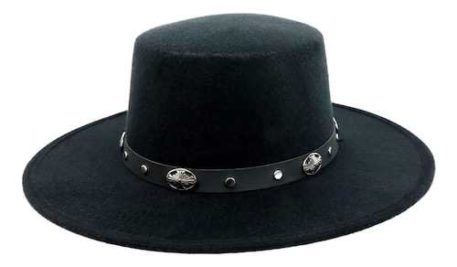 Sombrero Unisex Cordobés Dubetina Vintage Hípster Tipo Español Retro Negro 60