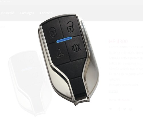 ALARMA HF PARA CARRO HF-4300