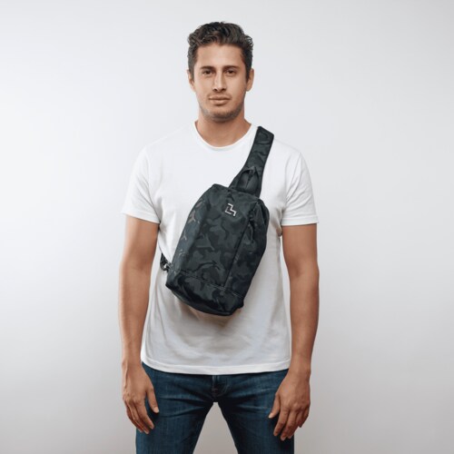 Mochila deportiva repelente al agua - Negro - Men